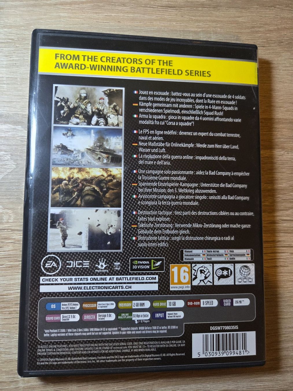Spiele: Battlefield Bad Company 2 (Multilanguage) - PC – Gebraucht aus Carouge GE von Franllo 1