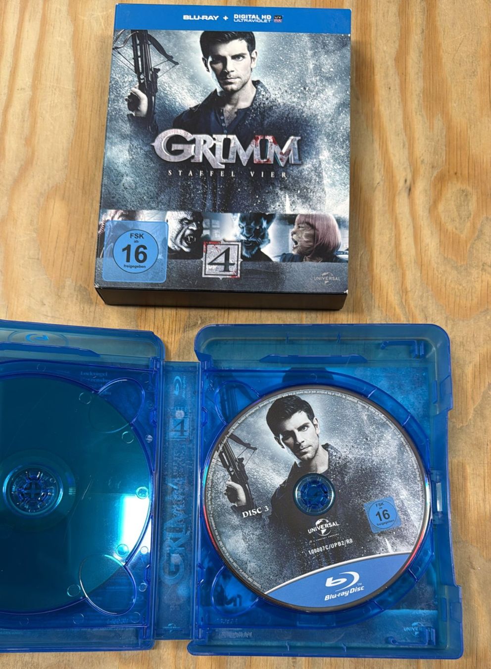 Alle DVDs: GRIMM - STAFFEL EINS BLU-RAY – Gebraucht aus Zürich von freioccasionen 1