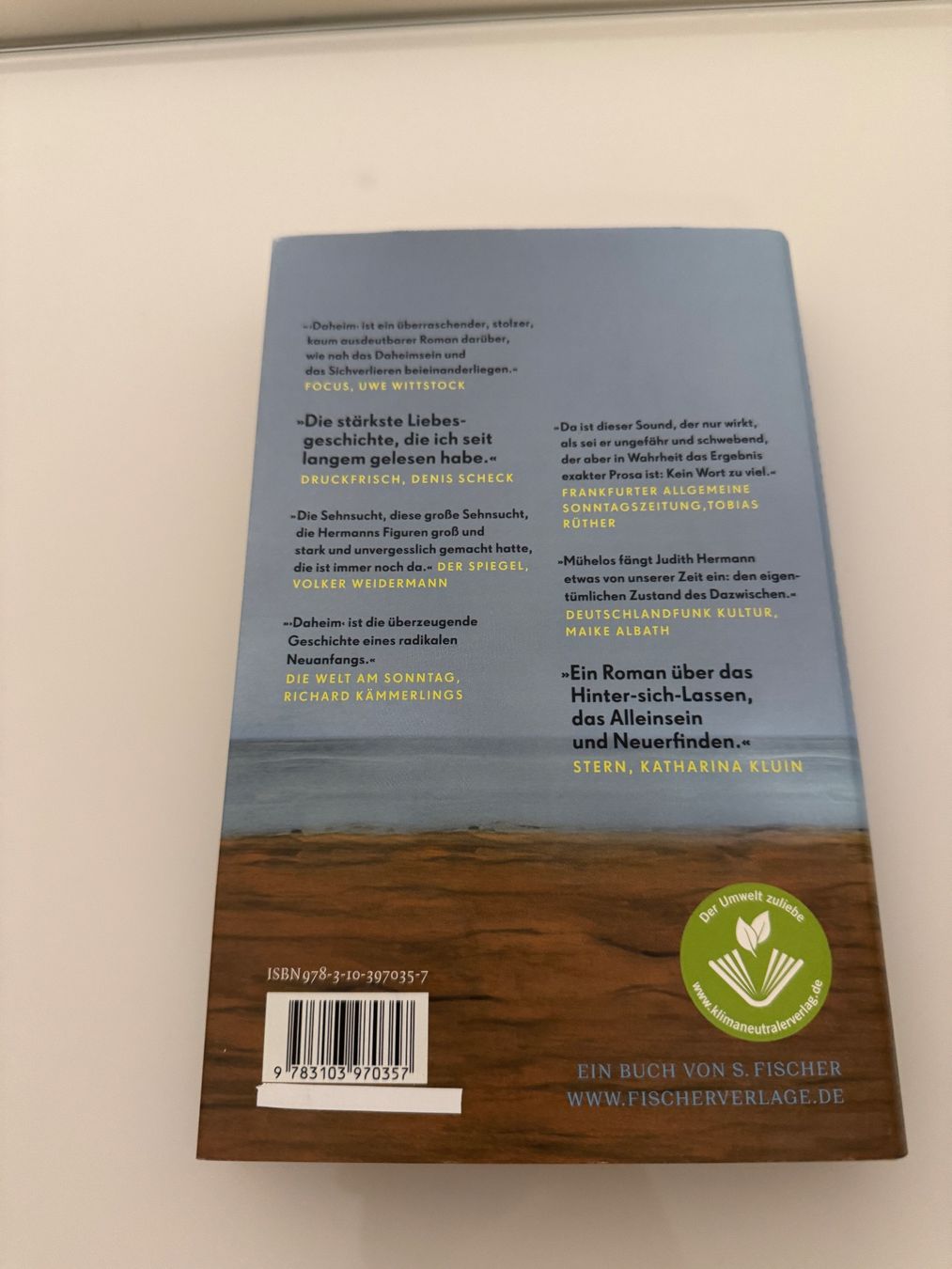 Livres: Judith Hermann – Daheim | Hardcover – D'occasion à Dietikon par Julia.obers 2