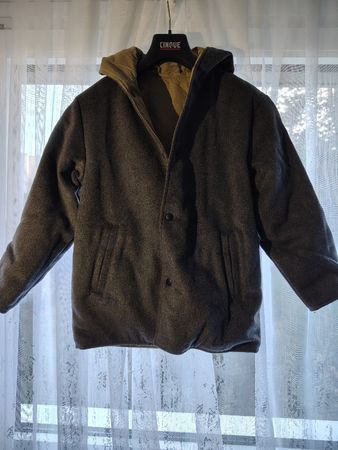 Zara Kinder Winter  beidseitige jacke mit Kapuze, Gr.140
