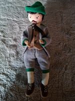 Süsser, Vintage Biegepuppenjunge fürs Puppenhaus, unbespielt