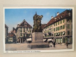 LA CHAUX-DE-FONDS   -  Monument de la République