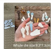 Neues Stanzschablonenset Schuhe