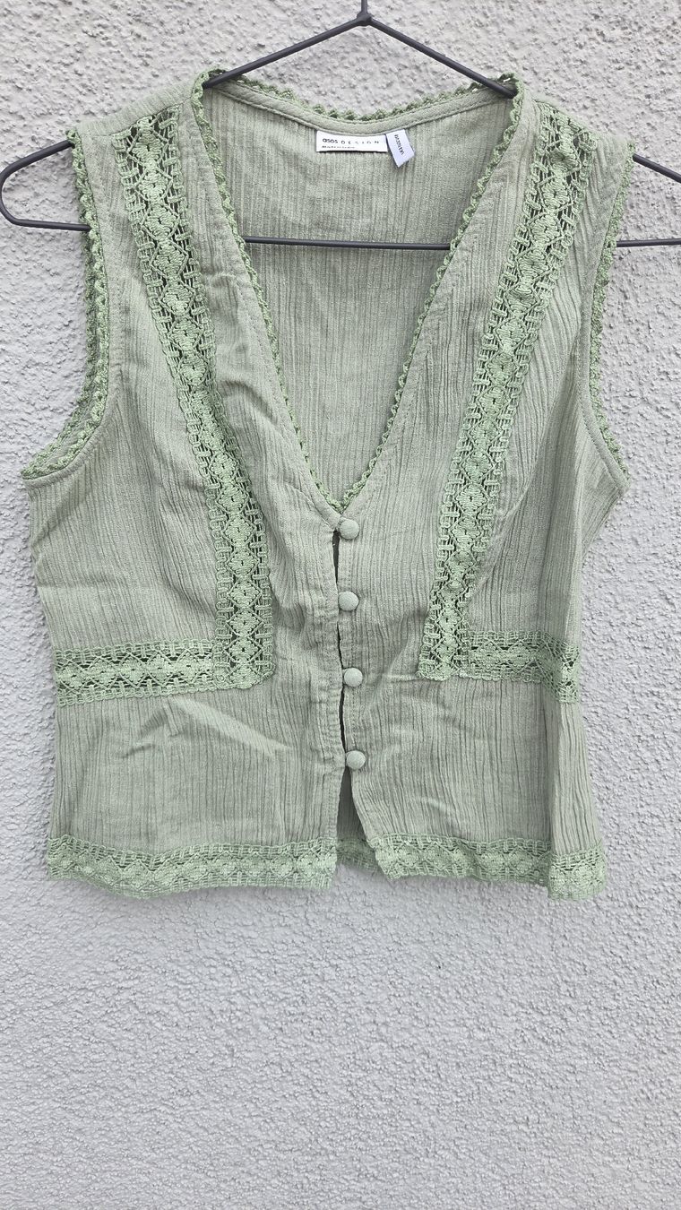 Asos Chemisiers: Weste hellgrün - Grösse 32 – Neuf (Voir description) à Wohlen AG par steffi_Bee