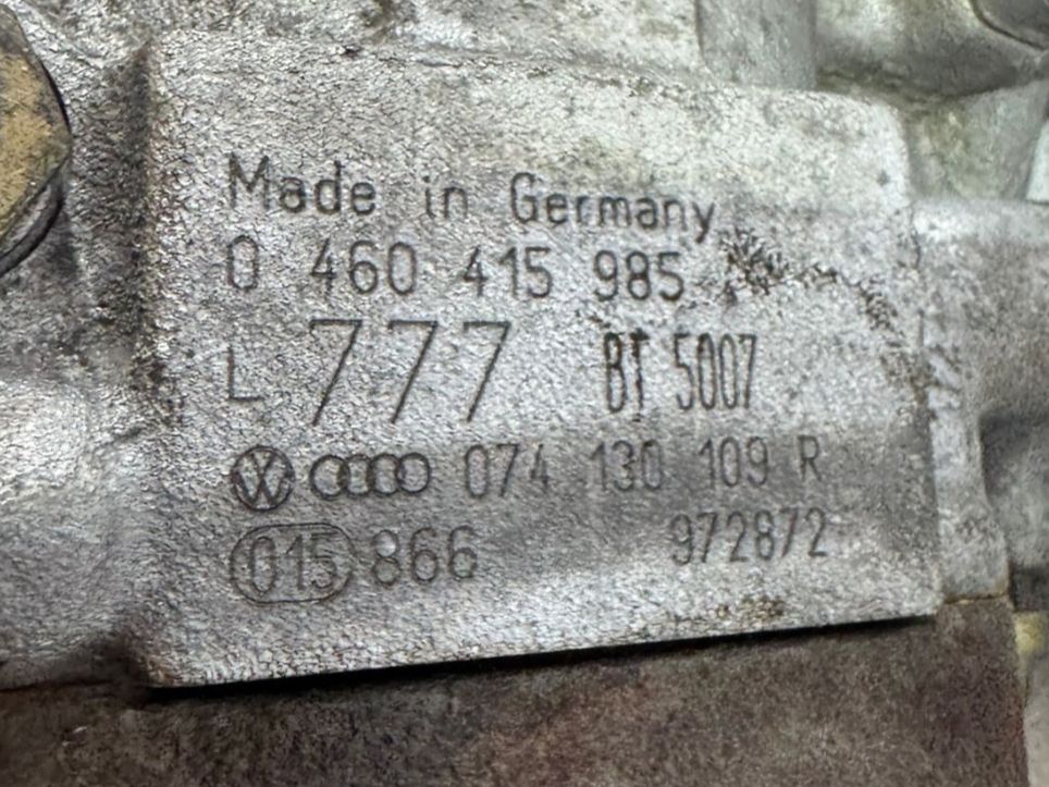 VW Tutti pezzi di ricambio auto: VW T4 2.5 TDI Einspritzpumpe ESP – Usato da Olten venduto da pavowa 3