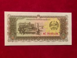 LAOS - 10 Kip 1979 - Unzirkuliert / Non-Circulé