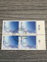 Briefmarken: Helvetia 90, 1.1.1998, 3000 Bern, Swisscom 4er 