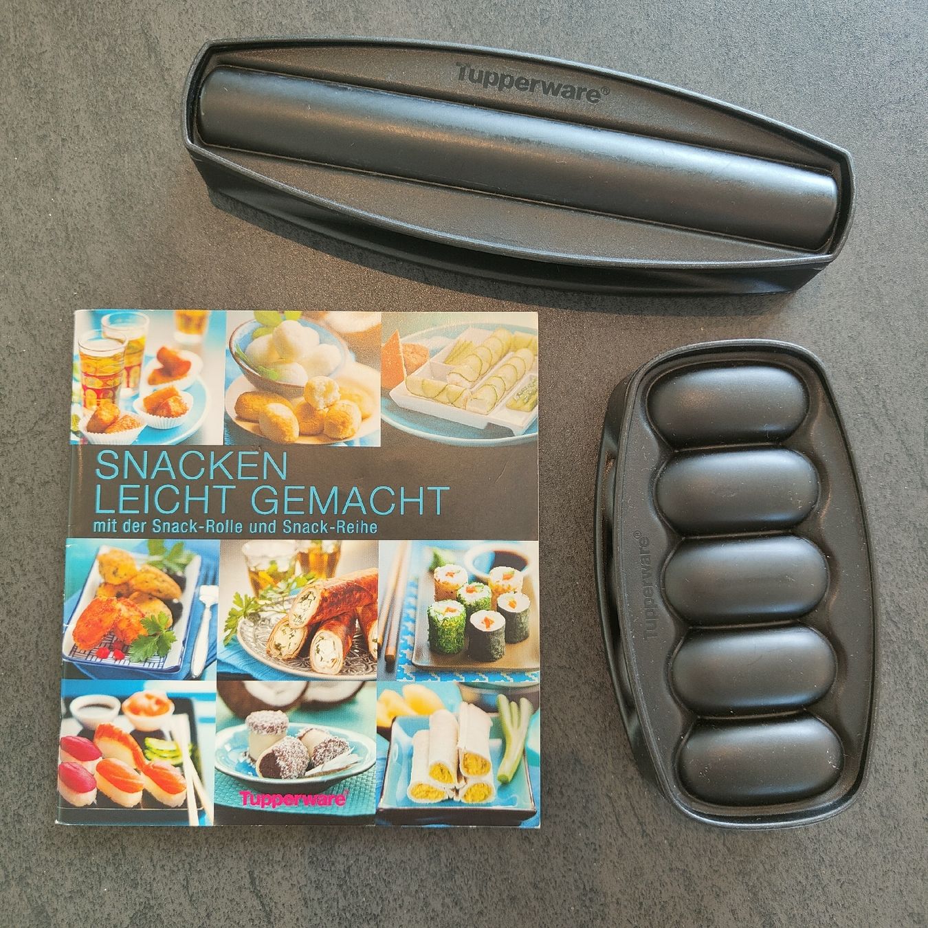 Tupperware Elettrodomestici da cucina: Tupperware Snacks und Sushi Rolle mit Rezeptheft – Usato da Aesch ZH venduto da TaniTomy