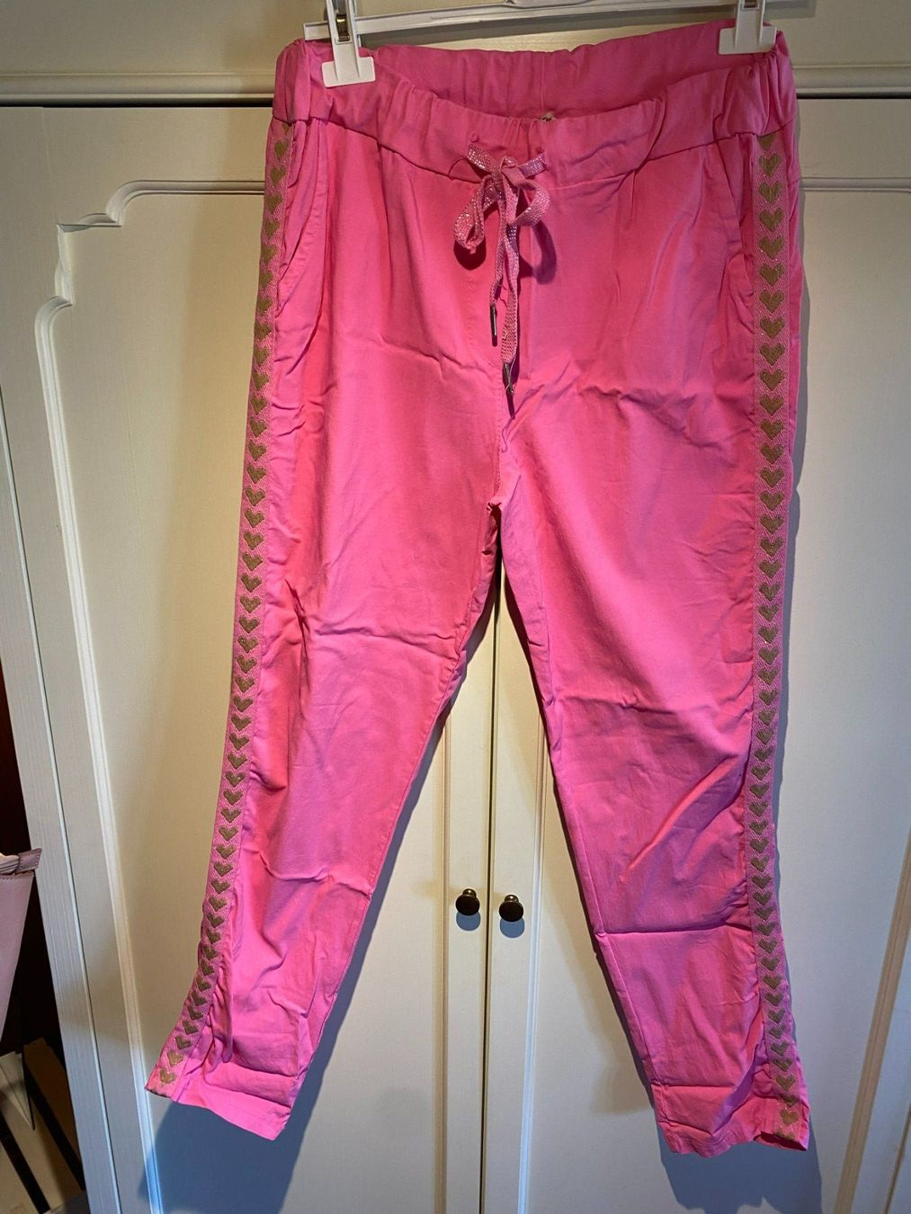 Pantaloni: DAMEN SOMMER- STOFFHOSE- PINK – Nuovo e nell'imballaggio originale da Meienried venduto da ManuelaBoutique 3