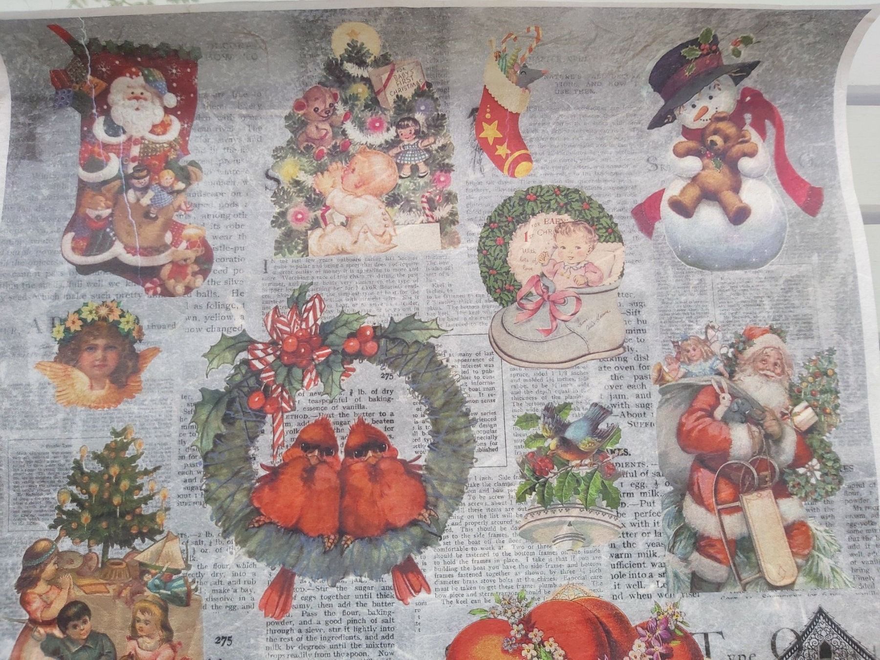 Kit bricolage: Reispapier Decoupage Weihnachten – Nuovo (secondo la descrizione) da Bern venduto da aronari 4