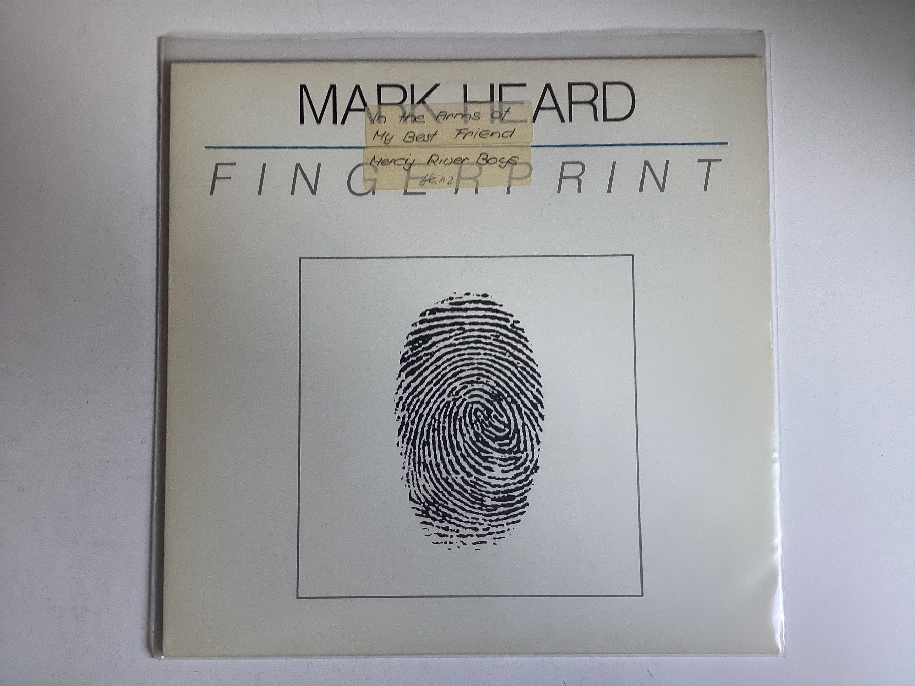 Vinyles: Mark Heard LP - Finger Print – D'occasion à Gutenswil par Hamzian