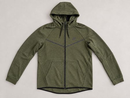 Nike Fleece Tech Hoodie Olive