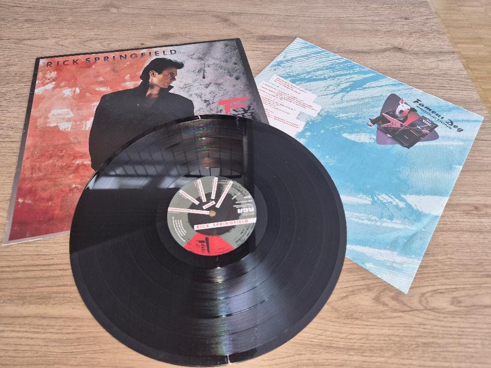 Vinyles: Schallplatte LP Vinyl 33"  Rick Springfield "JAO" – D'occasion à Dielsdorf par SHOES_BY_SYLVI 1