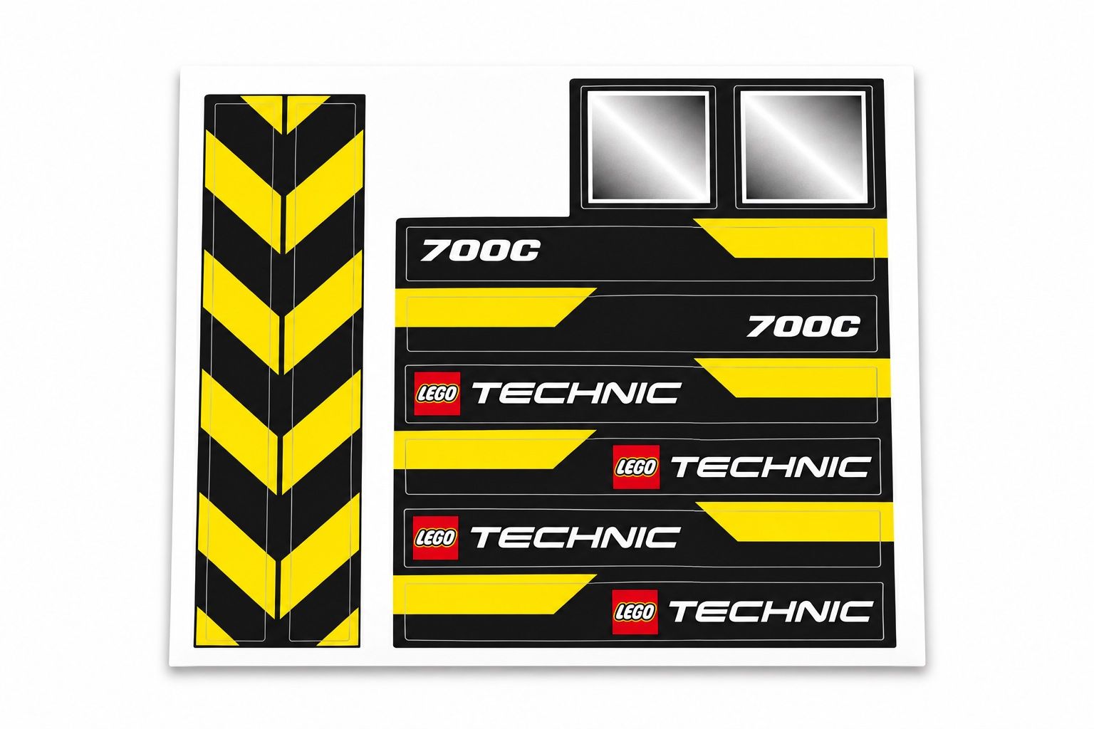 Sticker: Lego Technik 8069 Sticker Satz – Nuovo e nell'imballaggio originale da Schwenden venduto da Noppenwelt.ch