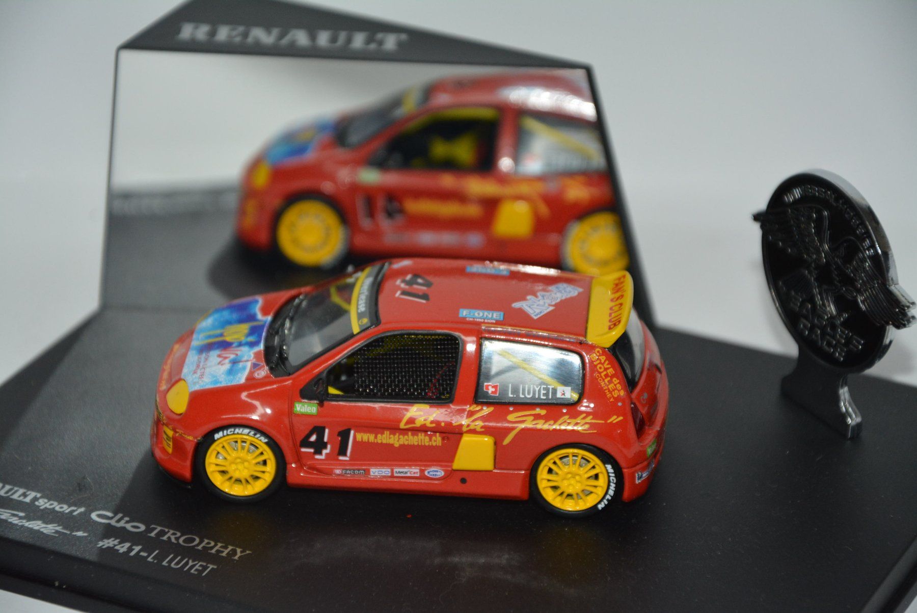 Renault Modellautos: Renault Sport  Clio V6 #41 , Trophy 2000 , Eagle , 1:43 – Neu und originalverpackt aus Goldach von Feivel9 3