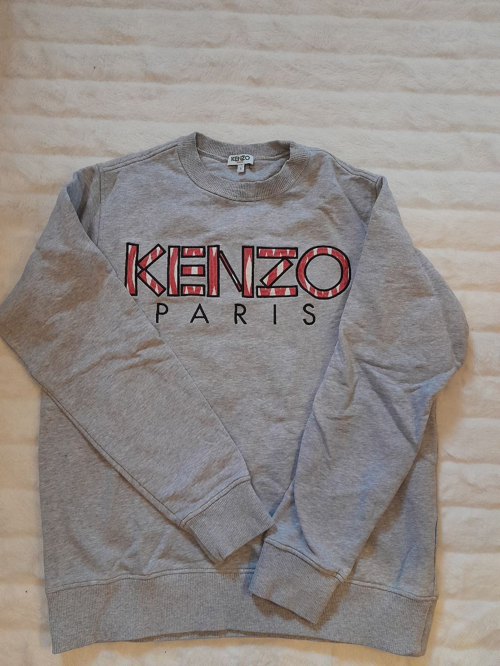 Kenzo Maglioni & Felpe: Pull Kenzo Paris gris, taille S - Porté quelques fois – Usato da Renens VD venduto da ser_j2fn
