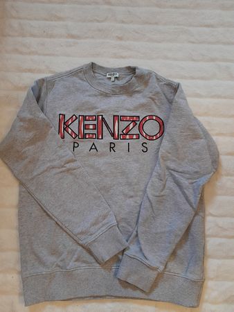 Pull Kenzo Paris gris, taille S - Porté quelques fois