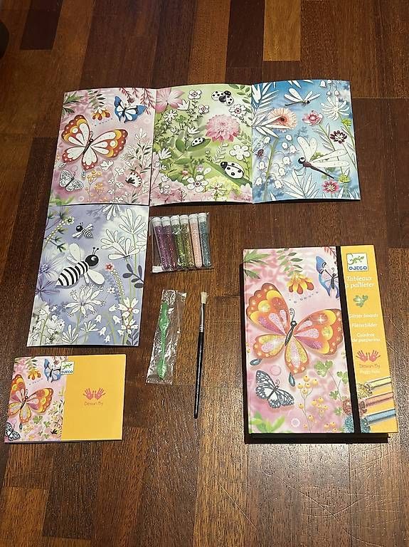 Kit bricolage: Glitzer Mal-Bastelset – Nuovo e nell'imballaggio originale da Wettingen venduto da ame_wxp2 1