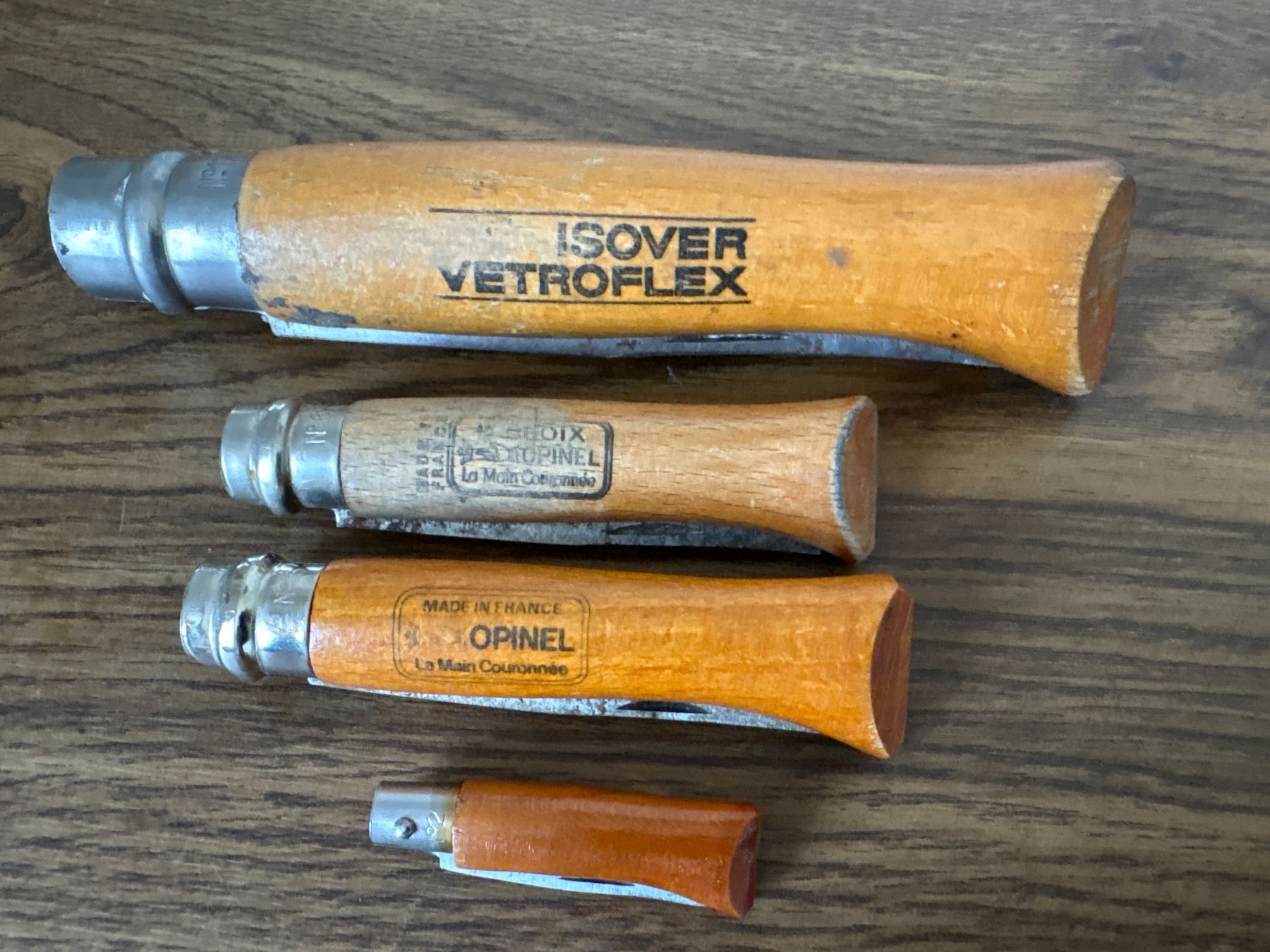 Opinel Coltelli tascabile: OPINEL - Sackmesser - 4 Stück - versch. Längen + Grössen – Usato da Andwil SG venduto da Rainboli 9