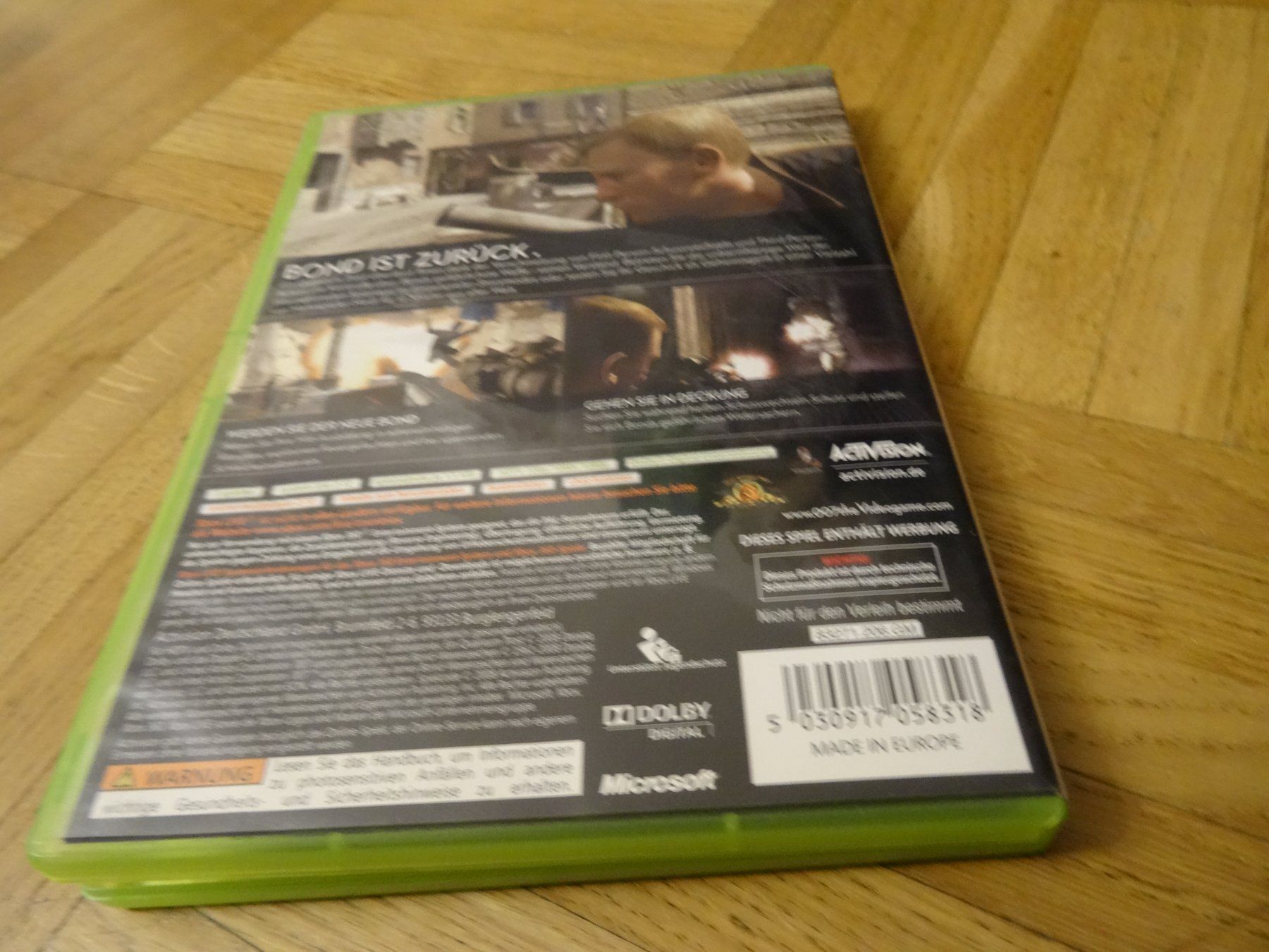 Microsoft Giochi: James Bond 007 - Ein Quantum Trost XBOX 360 – Usato da Olten venduto da Disc-Ausverkauf 2