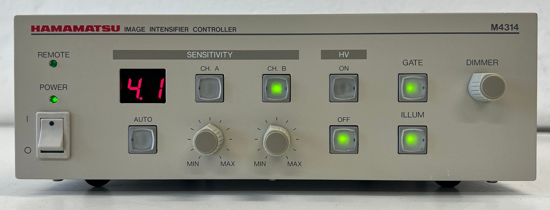 Accessori da laboratorio: Hamamatsu Image Intensifier Controller M4314-01 – Usato da Niederdorf venduto da LeptonAG_Labor 1