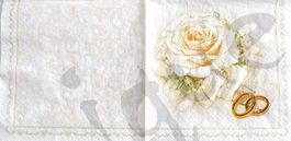 Serviette wedding rings (1404) 2Stk.