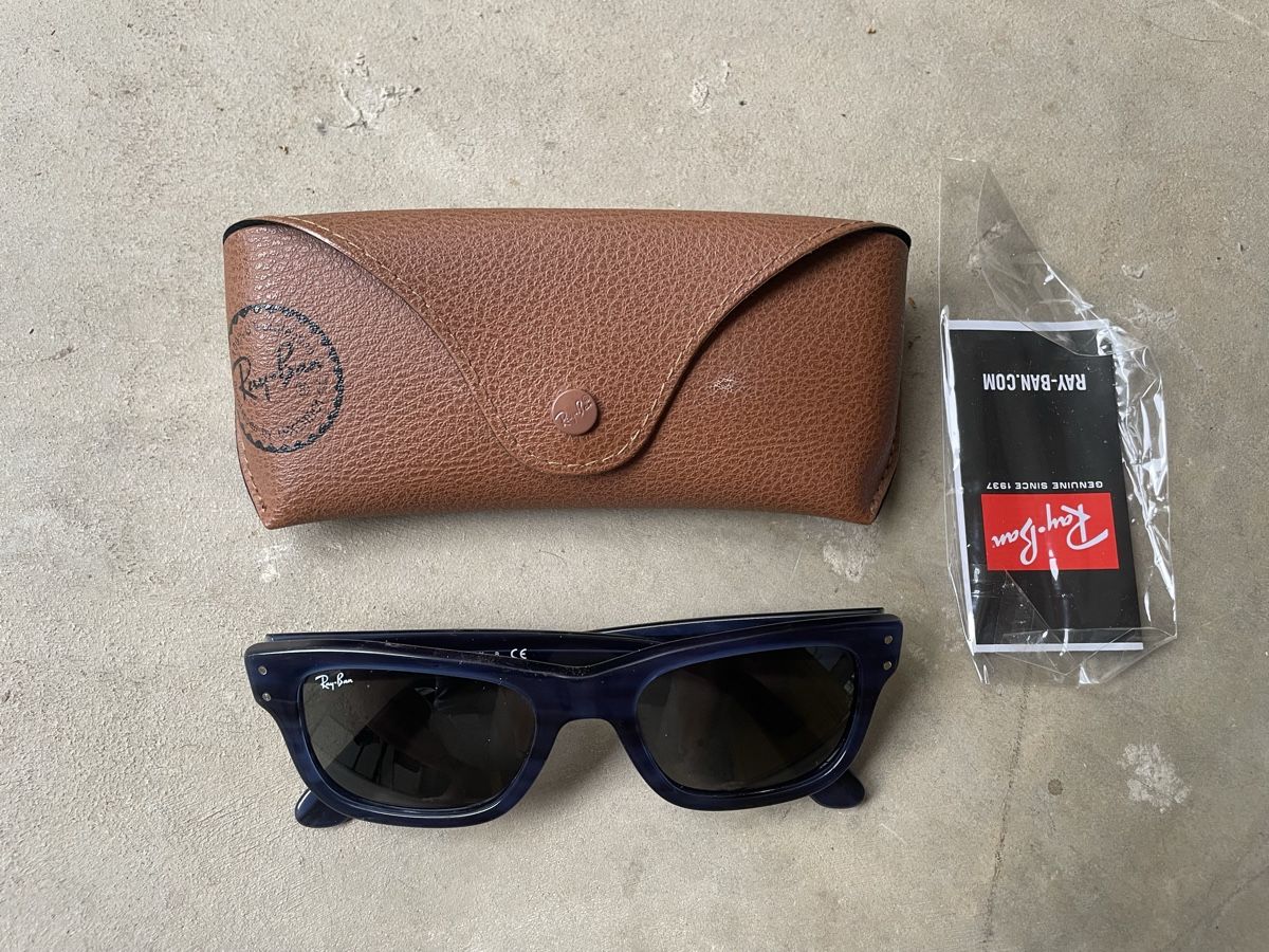 Ray-Ban Occhiali & Lenti: Ray-Ban Mr. Burbank Blue – Usato da basel venduto da wefindwildness 5