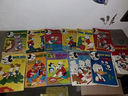Micky Maus Comics Sammlung, Jahrgänge 70er, 80er, 