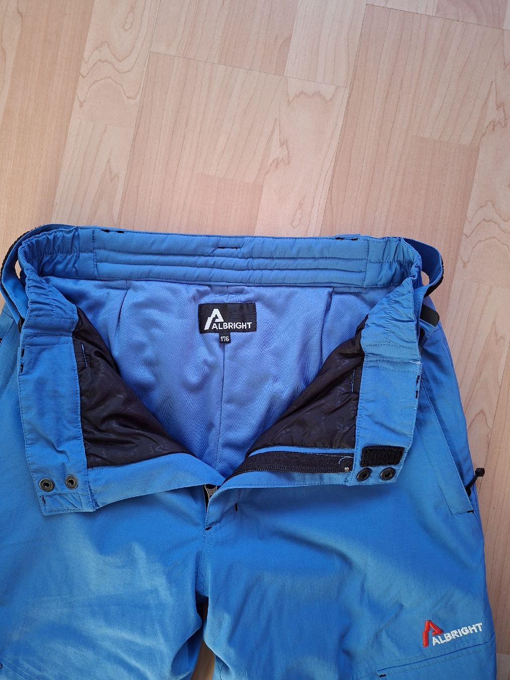 Albright Pantaloni: Skihose Albright blau Grösse 176  – Usato da Sumiswald venduto da Cicco02 1