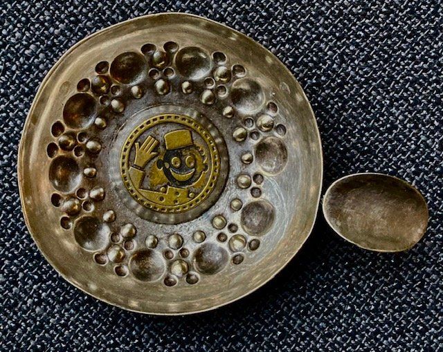 Ciotole: Tastevin métal argenté , collection - art déco – Usato da Onex venduto da gga_5vcf 2