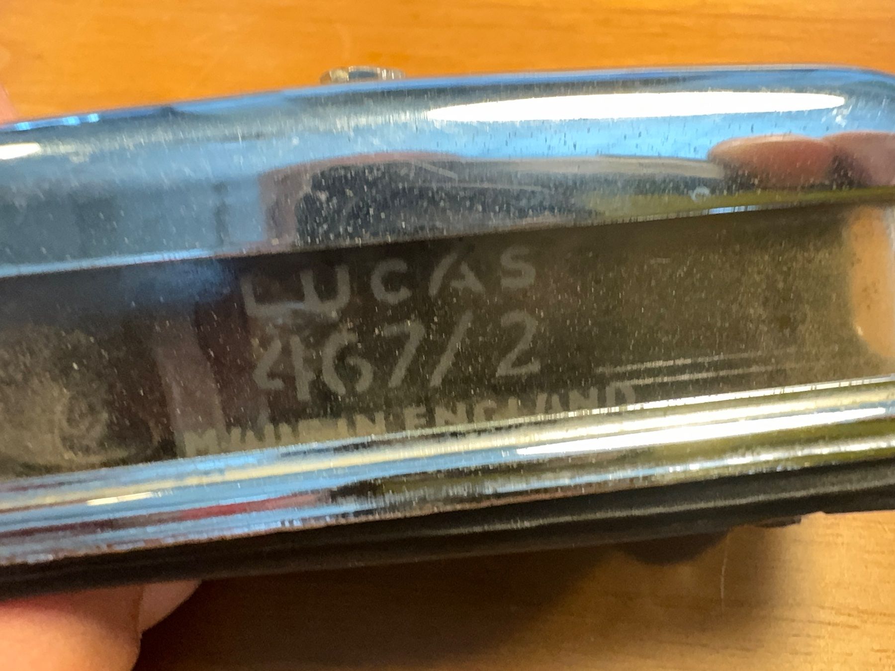 Sonstiges Fahrzeugzubehör: Nummerbeleuchtung  LUCAS L467/2 Austin Healey, Triumpf – Gebraucht aus Lostorf von Peschmi10 2
