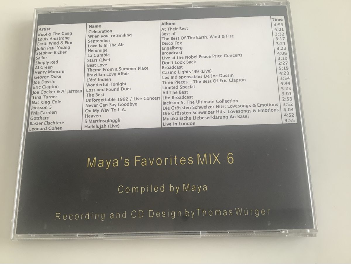 CD: Maya‘s Favorites – Usato da Dübendorf venduto da Shreck 1