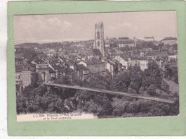 Fribourg Le Pont suspendu