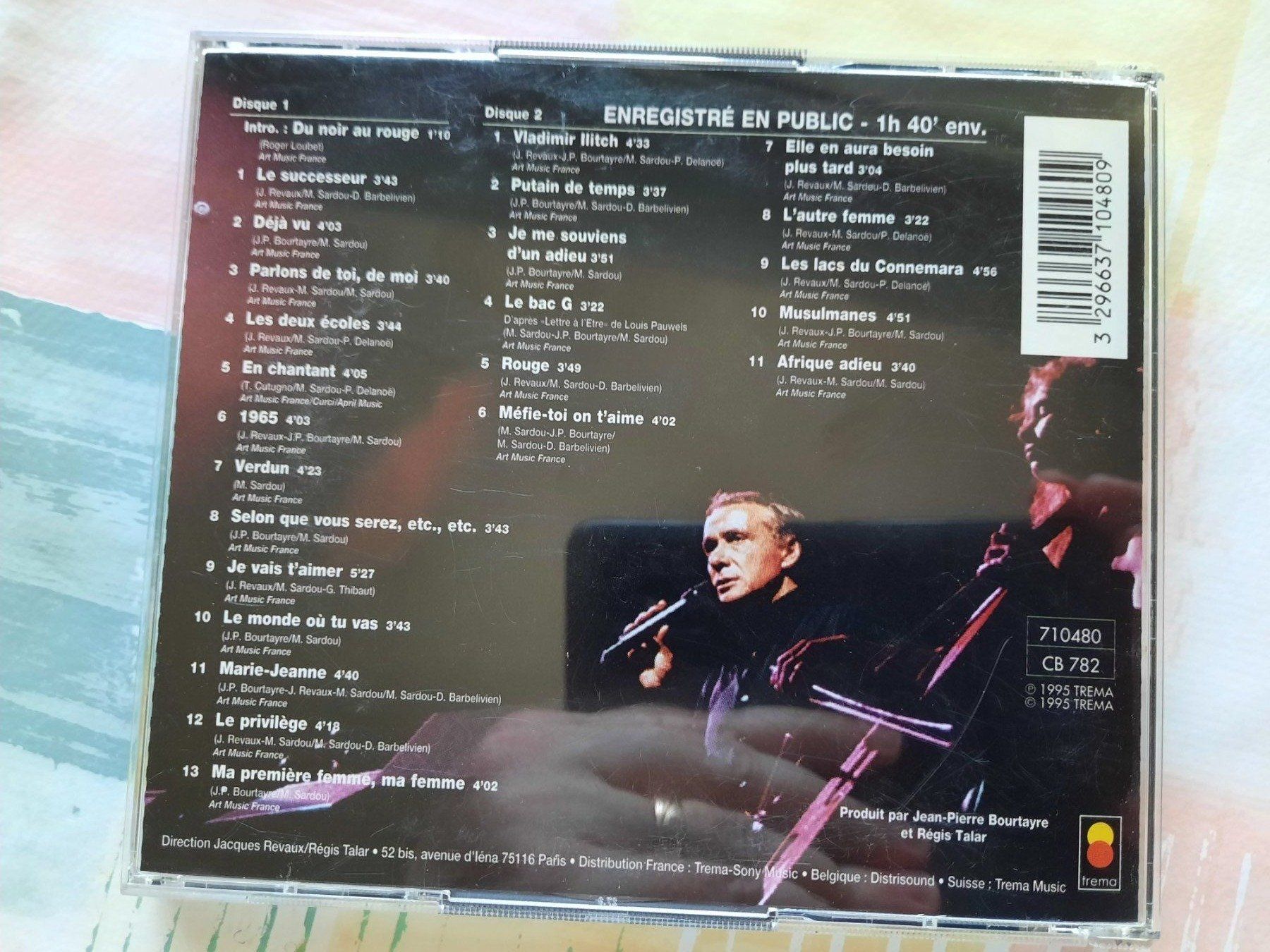 CD: CD Michel Sardou - Olympia 95 – Usato da Pully venduto da bro_n52j 1