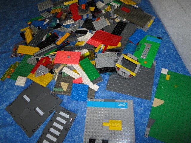 Lego Giocattoli: LEGO  CA.1,159 KILO PLATTEN-PLÄTTCHEN UND TRANSPARENTE – Usato da teufen venduto da Donschabl 6