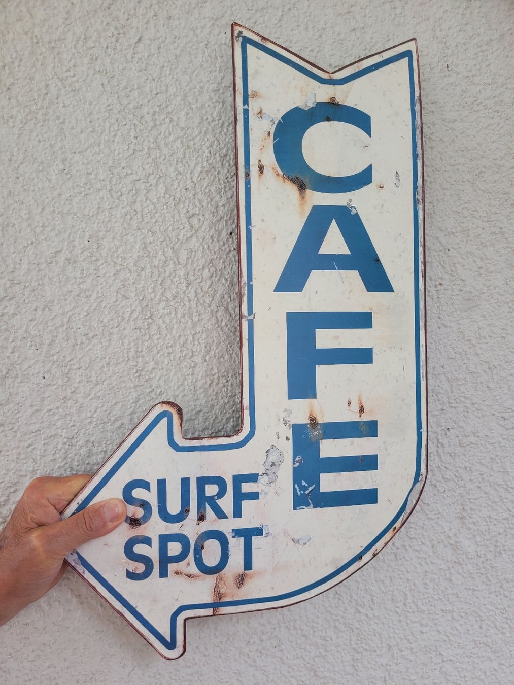 Tutte le decorazioni: Cooles Blechschild CAFE von ca. 2010 – Usato da Buttikon SZ venduto da Renco