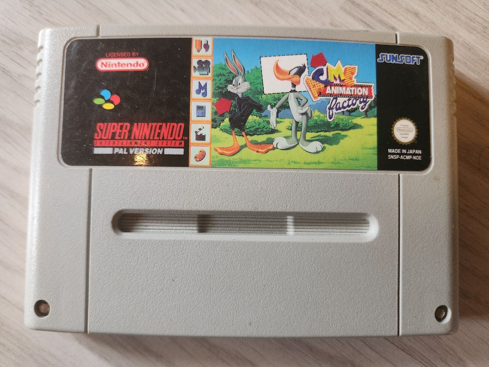 Nintendo Giochi: Super Nintendo: Acme animation factory – Usato da Tafers venduto da whereyogamesat