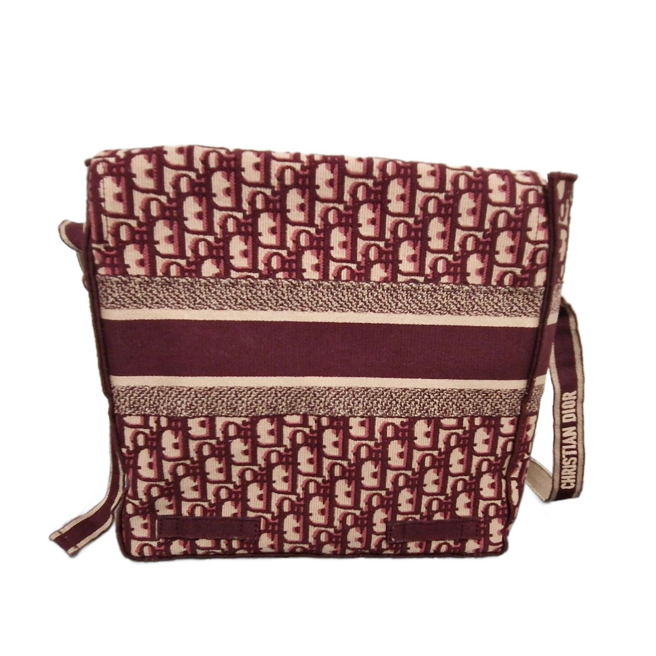 Dior Borse da donna: Dior Camp Bag Oblique Bordeaux – Usato da Zürich venduto da Liloubags 2