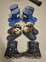 5 Paar Schuhe / Gummistiefel / Winterstiefel