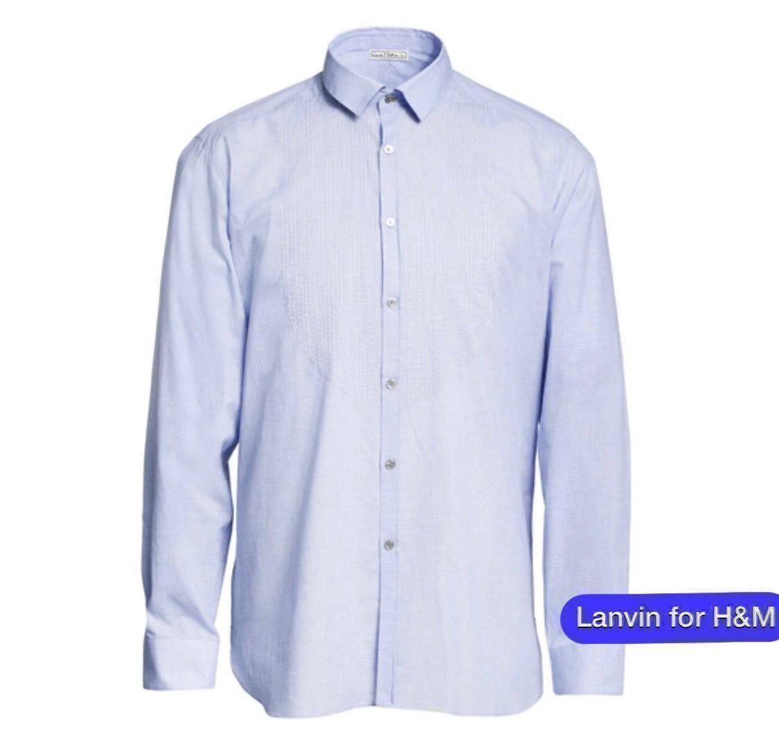 Camicie: LANVIN for H&M Hemd hellblau – Usato da Zürich venduto da DidierTG