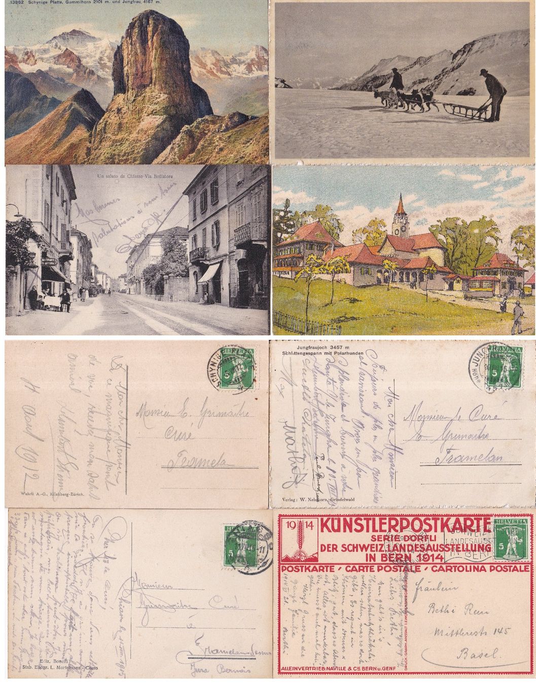 Cartes postales: 25 Stk. Alte CH Ansichtskarten, Postkarten – D'occasion à Münchwilen AG par Nesar