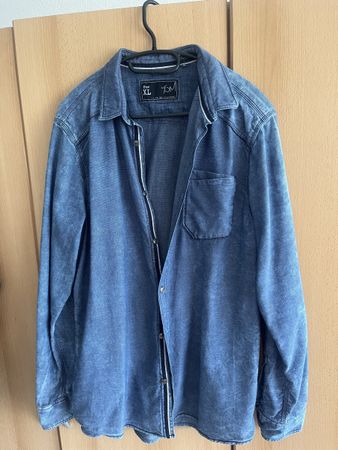 Chemise bleue denim taille XL bon état