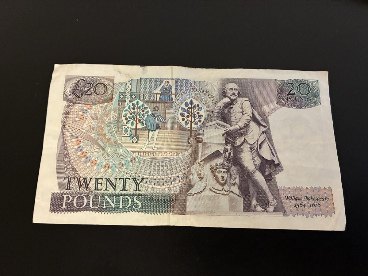 Banknoten: 20 pounds  – Gebraucht aus Dällikon von Woldbanknoten 2