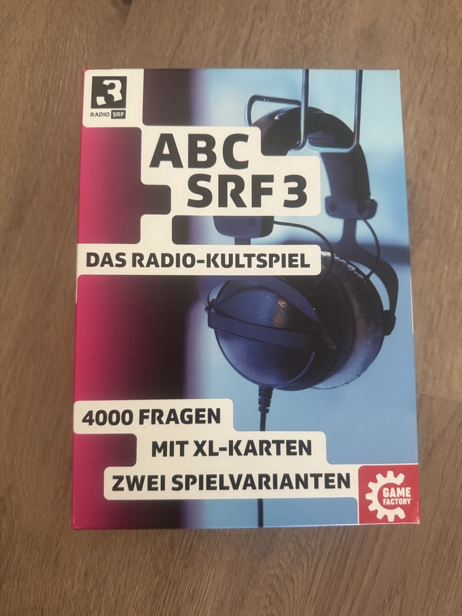 Spiele: ABC SRF3 Spiel, 2 Spielvarianten – Gebraucht aus Busswil BE von saaschaa__