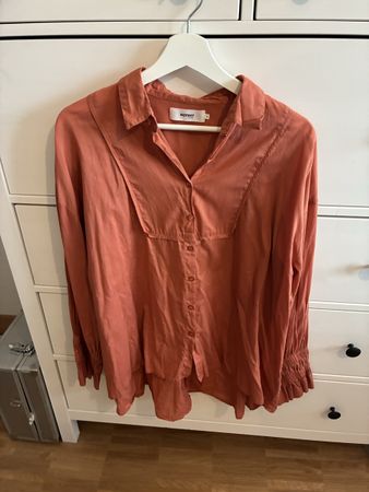 NOTSHY Bluse, Gr. M Rostrot, Top Zustand, Herbst