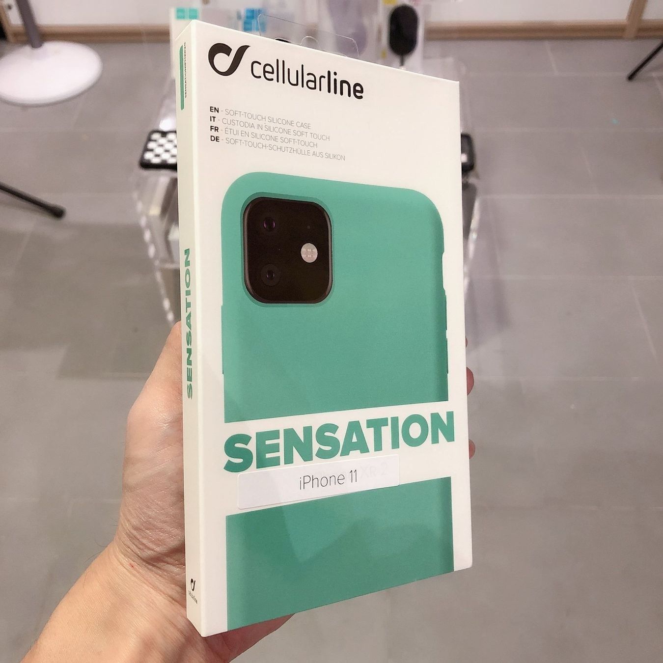 Cover & Protezioni schermo: Coque Sensation Cellularline - iPhone 11 ultra resistente – Nuovo e nell'imballaggio originale da Morges venduto da DigiAC