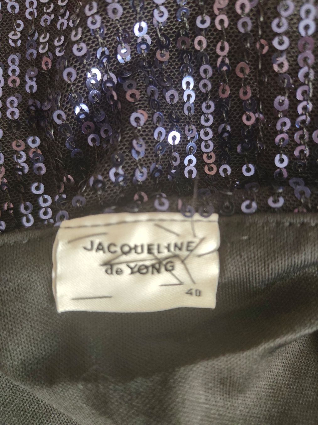 Vestiti: Pailletten, Sequin Glitzer Kleid Gr 40 – Usato da Zürich venduto da betzec 5