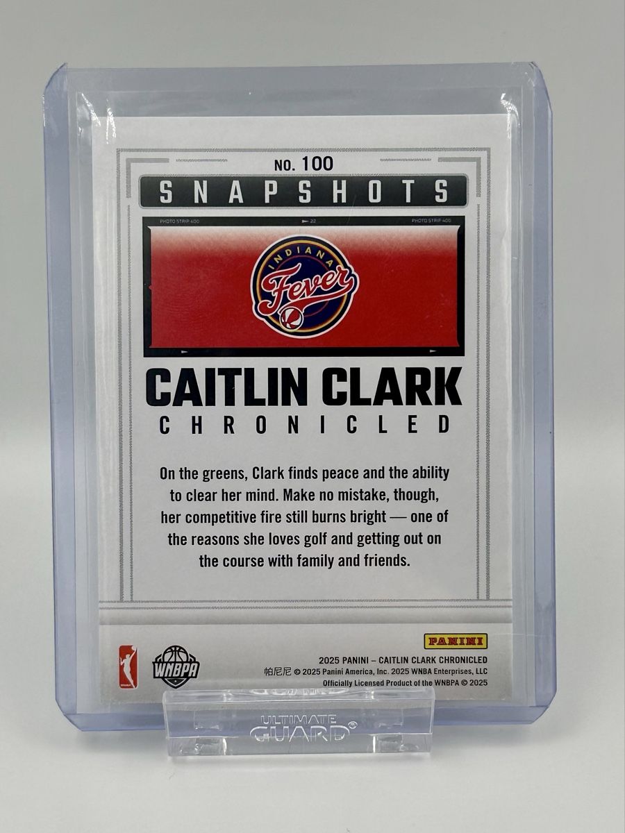 Panini Sammelbilder & Trading cards: Caitlin Clark Chronicled - Panini Nr.100 – Neu (gemäss Beschreibung) aus Lyss von Swissmantis 1