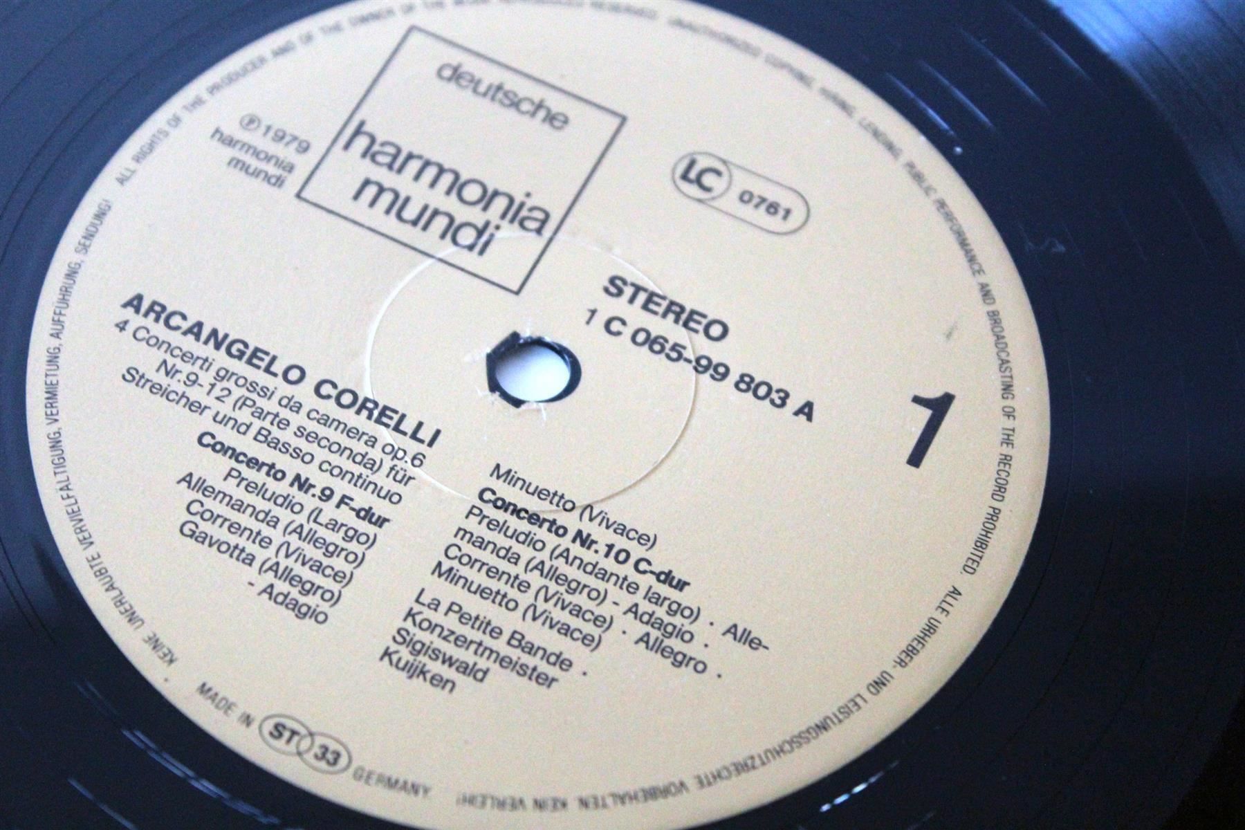 Dischi in vinile: ARCANGELO CORELLI: Concerti Grossi Da... – Usato da Bern venduto da kultiges 6