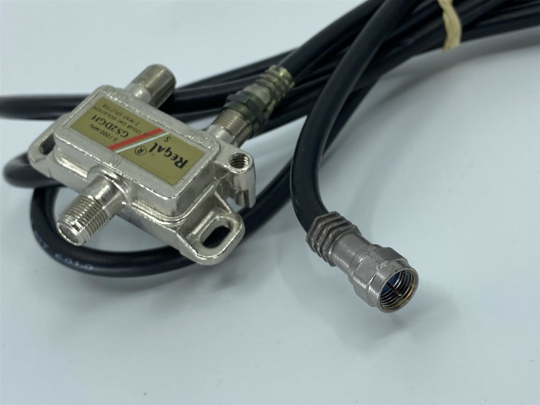 Cavi: REGAL GS2DGH Coaxial Splitter Kabel – Usato da Langwiesen venduto da Restposten-24 2